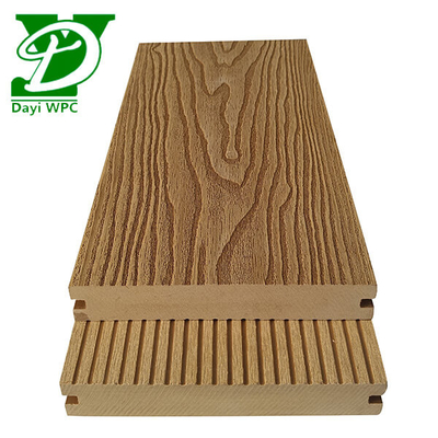 140x23mm Materiale di ponte impermeabile Legno Plastico composito Decking Capacità durevole