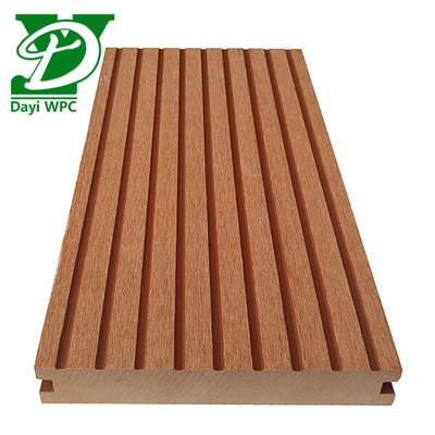 Anti-sliding hollow WPC composite decking resistente all'acqua polifunzionale