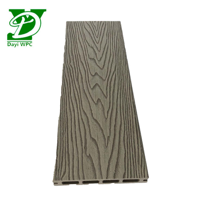 Tipo cavo WPC Moderno Deck Composito Decking resistente all'acqua