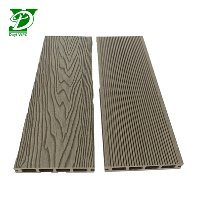 Tipo cavo WPC Moderno Deck Composito Decking resistente all'acqua