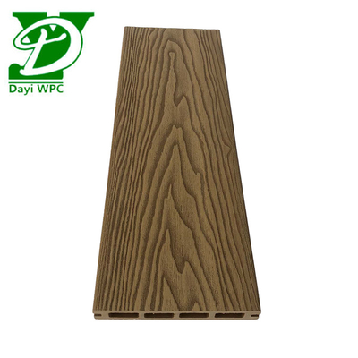 Modello contemporaneo impermeabile WPC Composite Decking Eco Friendly