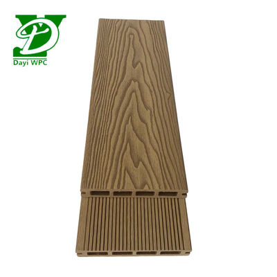 Modello contemporaneo impermeabile WPC Composite Decking Eco Friendly