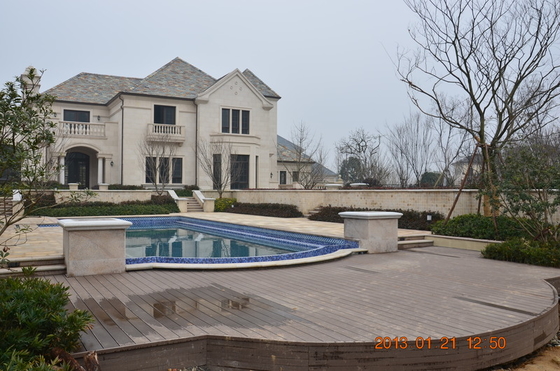 Moderno Legno Plastica Composito WPC Composito Decking Resistenza all'acqua Antirugine