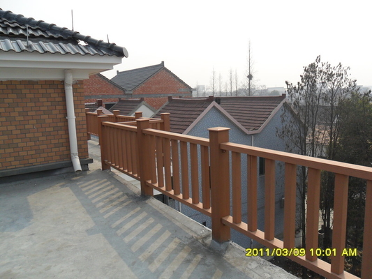 Facile assemblaggio Logo personalizzato WPC Composite Fencing Trellis Mesh