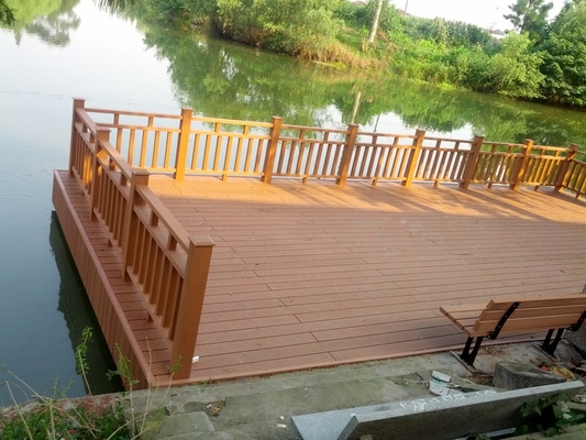 Acqua resistente WPC composito recinzione WPC pannello per cancello personalizzabile