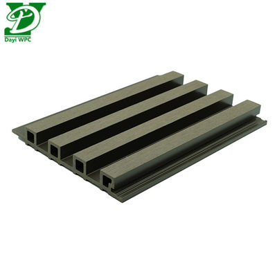 Resistente alle intemperie, il pannello a parete esterno in WPC con superficie di conca a bassa manutenzione