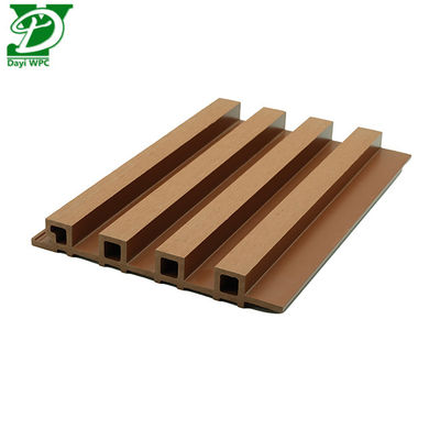 Pannello a parete esterno WPC ecologico, alla moda, impermeabile e resistente all'umidità, a bassa manutenzione