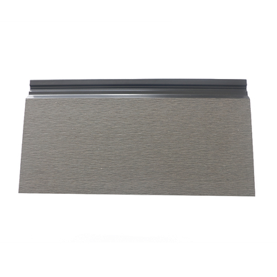 Design moderno senza verniciatura rivestimento per pareti esterne in WPC impermeabile